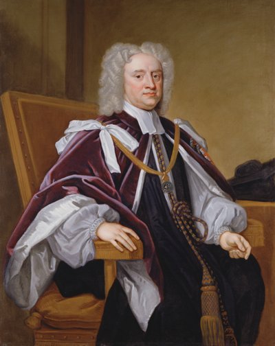 Portrait of Bishop Trelawny, one of the Seven Bishops who petitioned against James II